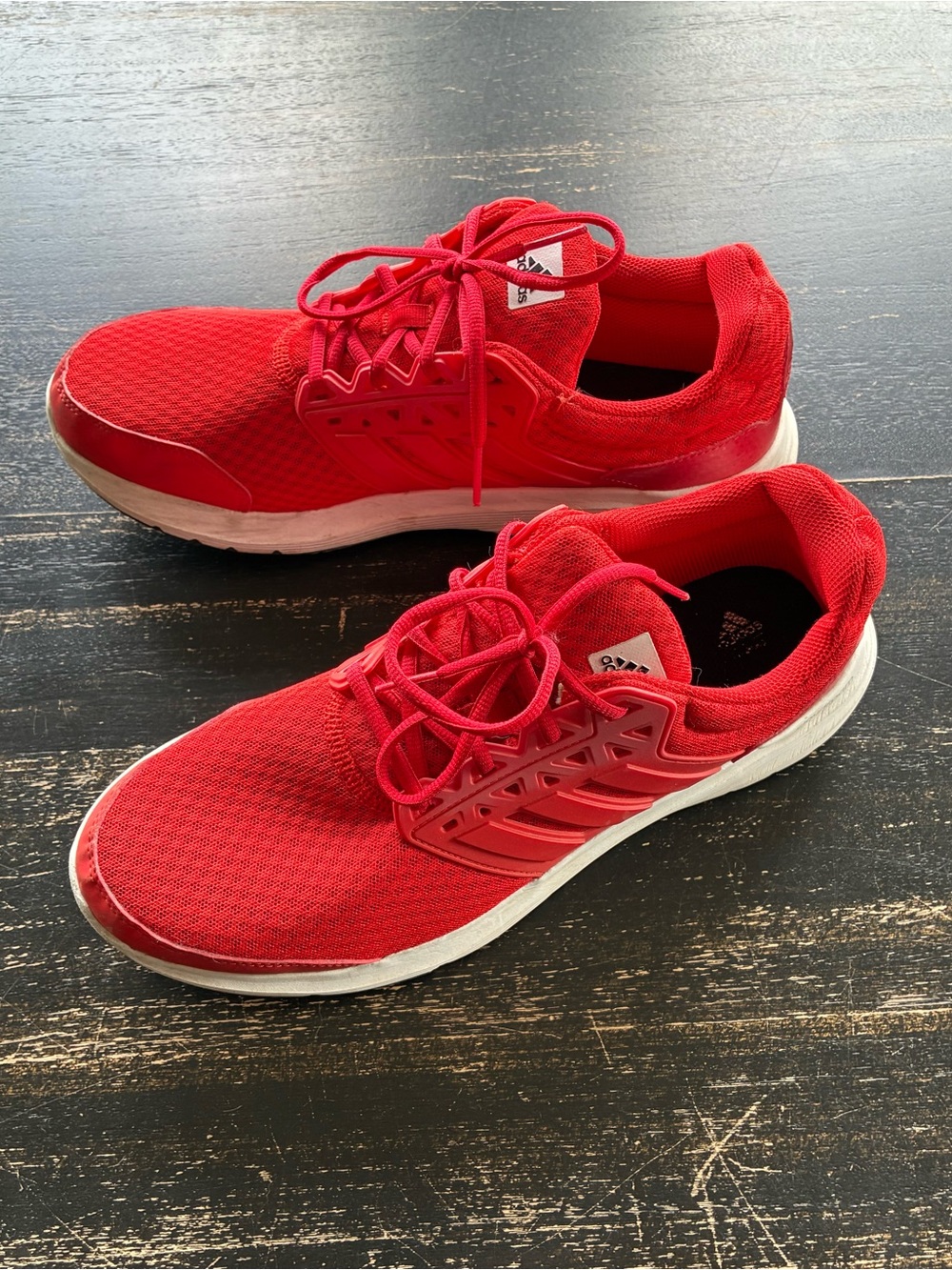 Red Men's Running Sneakers - Adidas size US 11